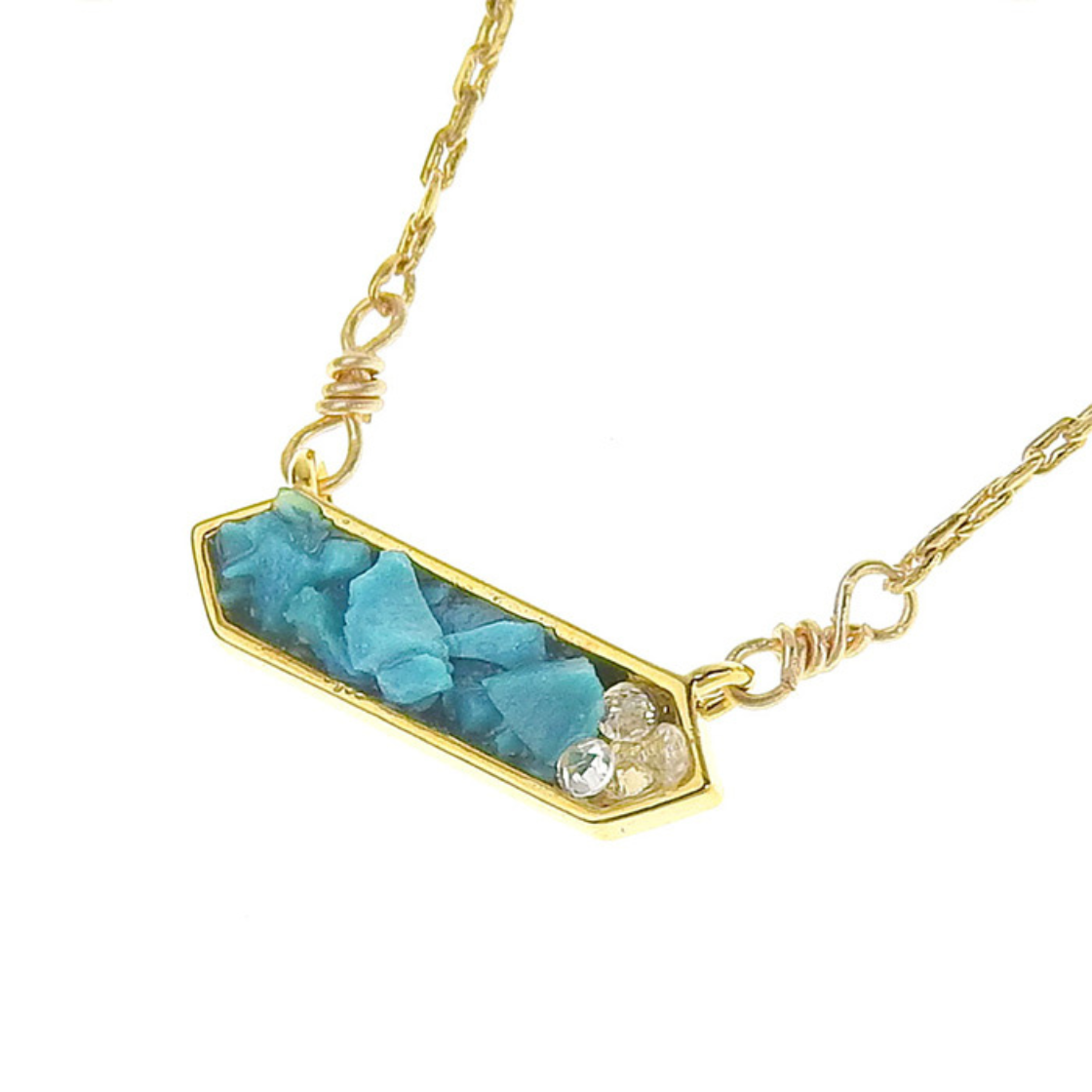 【SALE】ターコイズ ネックレス TQN-011