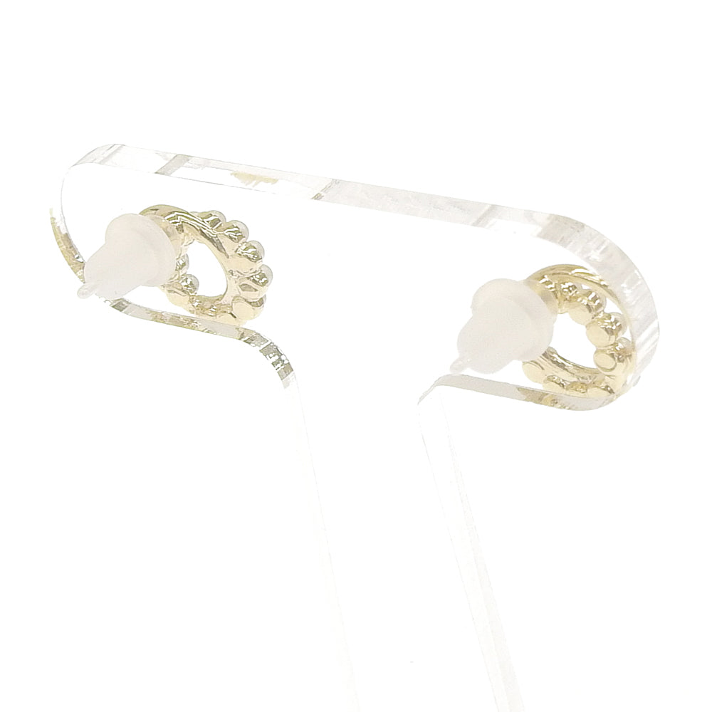 【9/8再入荷】パール リングセラミックポストピアス
