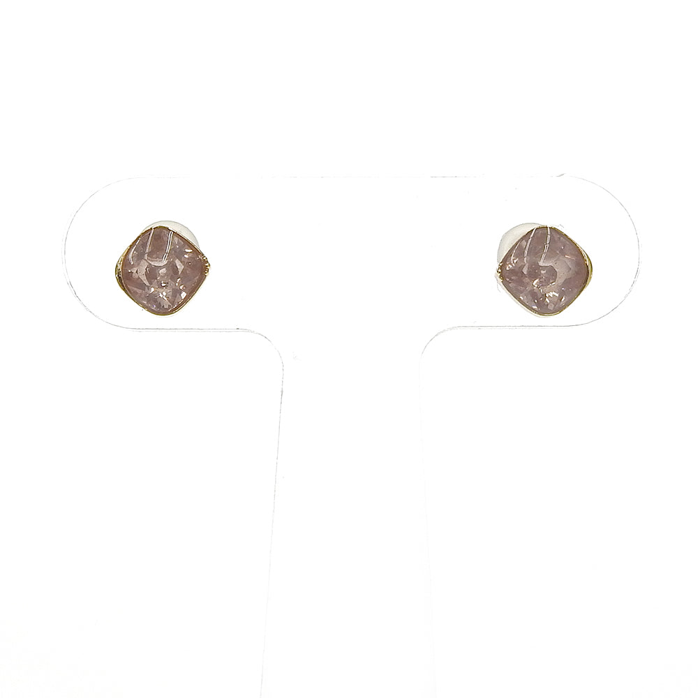 【NEW】カラーキュービックジルコニア セラミックポストピアス