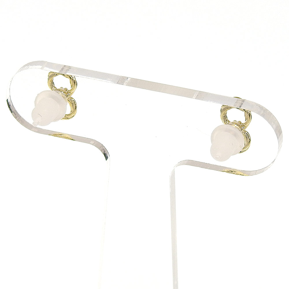 【NEW】メタルシリーズ ツイストリング セラミックポストピアス