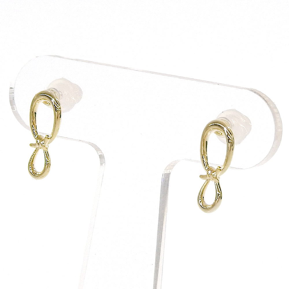 【NEW】メタルシリーズ オーバル セラミックポストピアス