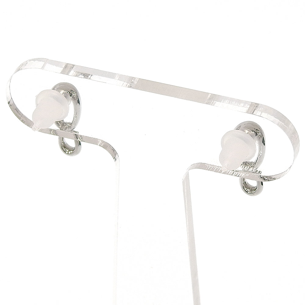 【NEW】メタルシリーズ オーバル セラミックポストピアス