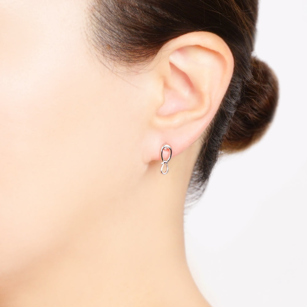 【NEW】メタルシリーズ オーバル セラミックポストピアス