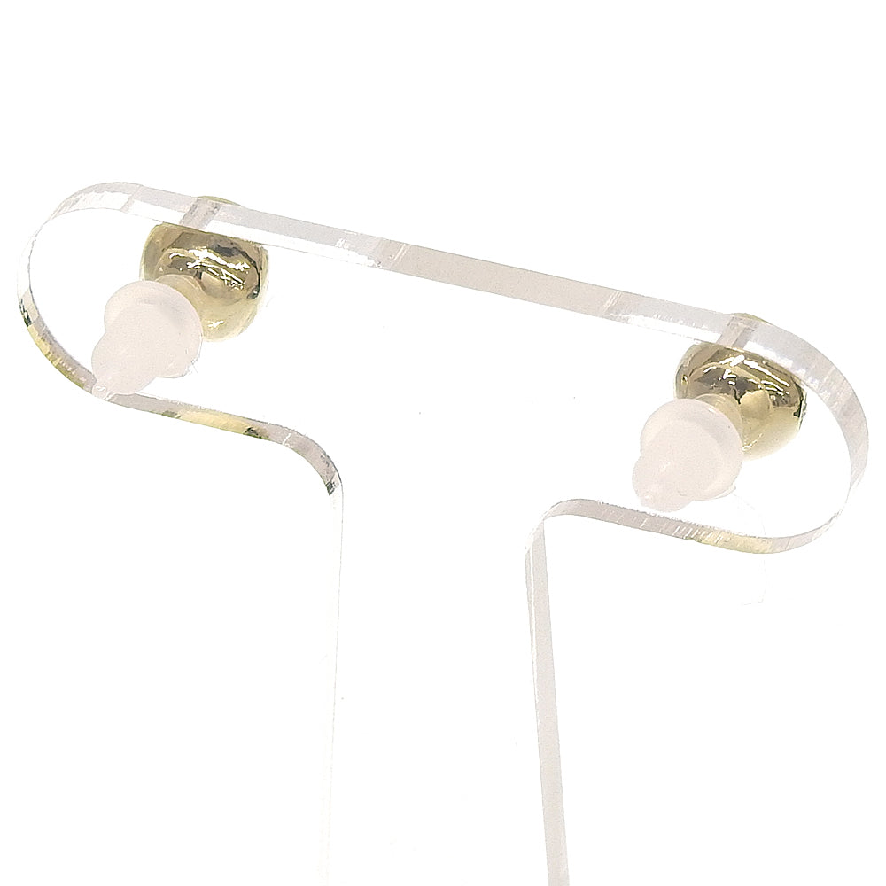 【NEW】メタルシリーズ メタル×ビジュー ボール セラミックポストピアス