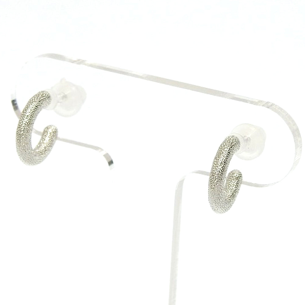 【NEW】【 金属アレルギー対応 】メタルシリーズ デザインフープ セラミックポストピアス