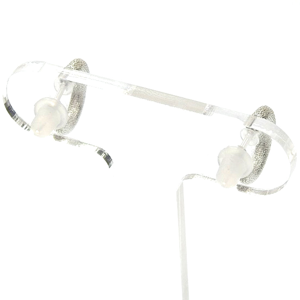 【NEW】【 金属アレルギー対応 】メタルシリーズ デザインフープ セラミックポストピアス