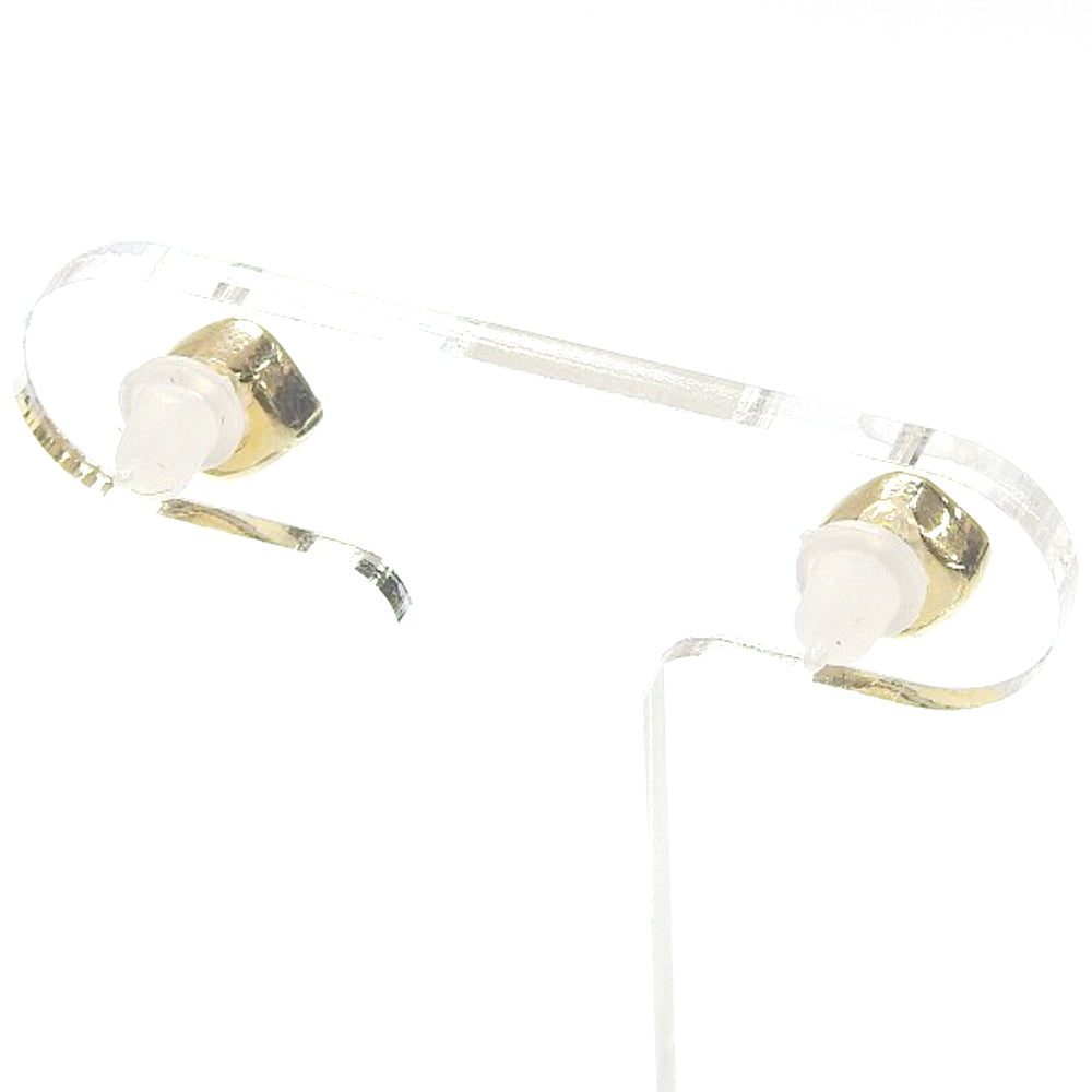 【NEW】【 金属アレルギー対応 】カラーキュービックジルコニア セラミックポストピアス