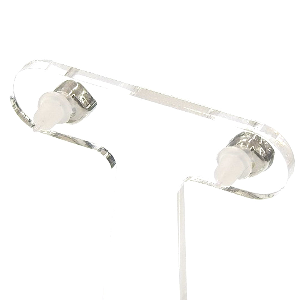 【NEW】【 金属アレルギー対応 】カラーキュービックジルコニア セラミックポストピアス