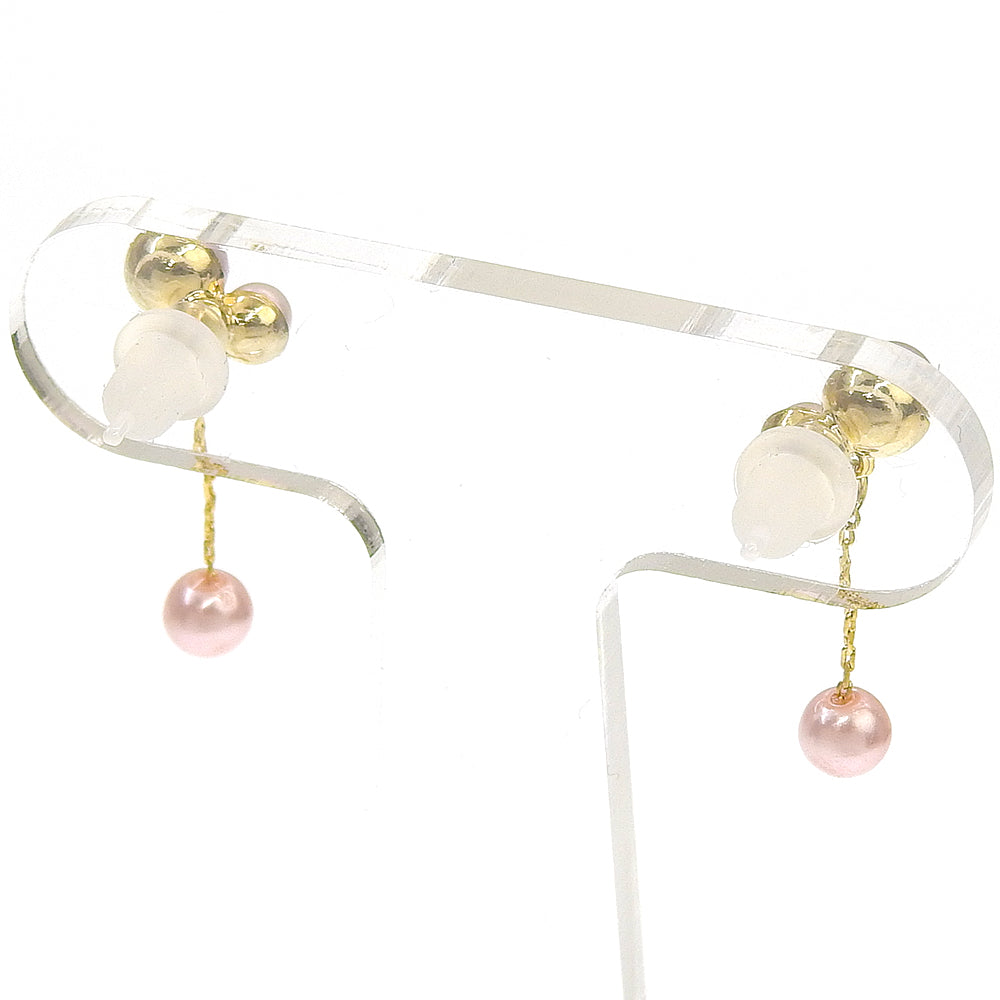 【NEW】【 金属アレルギー対応 】3粒カラーパール セラミックポストピアス