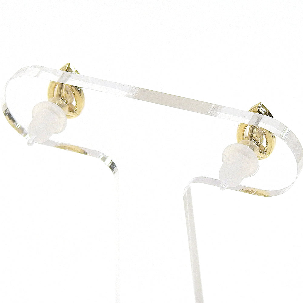 【NEW】【 金属アレルギー対応 】 カラーエポ×キュービックジルコニアシリーズ ティアドロップセラミックポストピアス