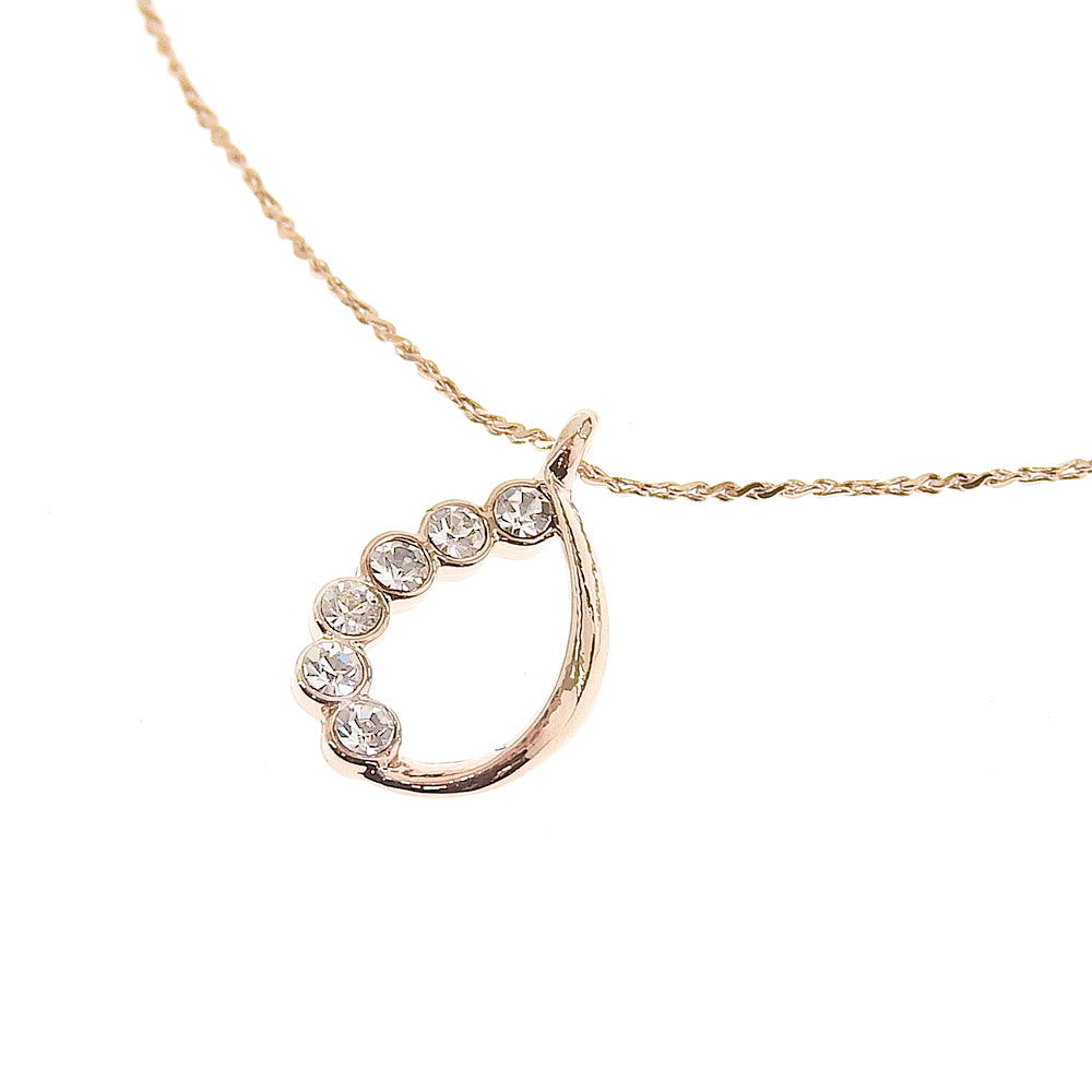 【NEW Color】6連ストーン ドロップ ネックレス