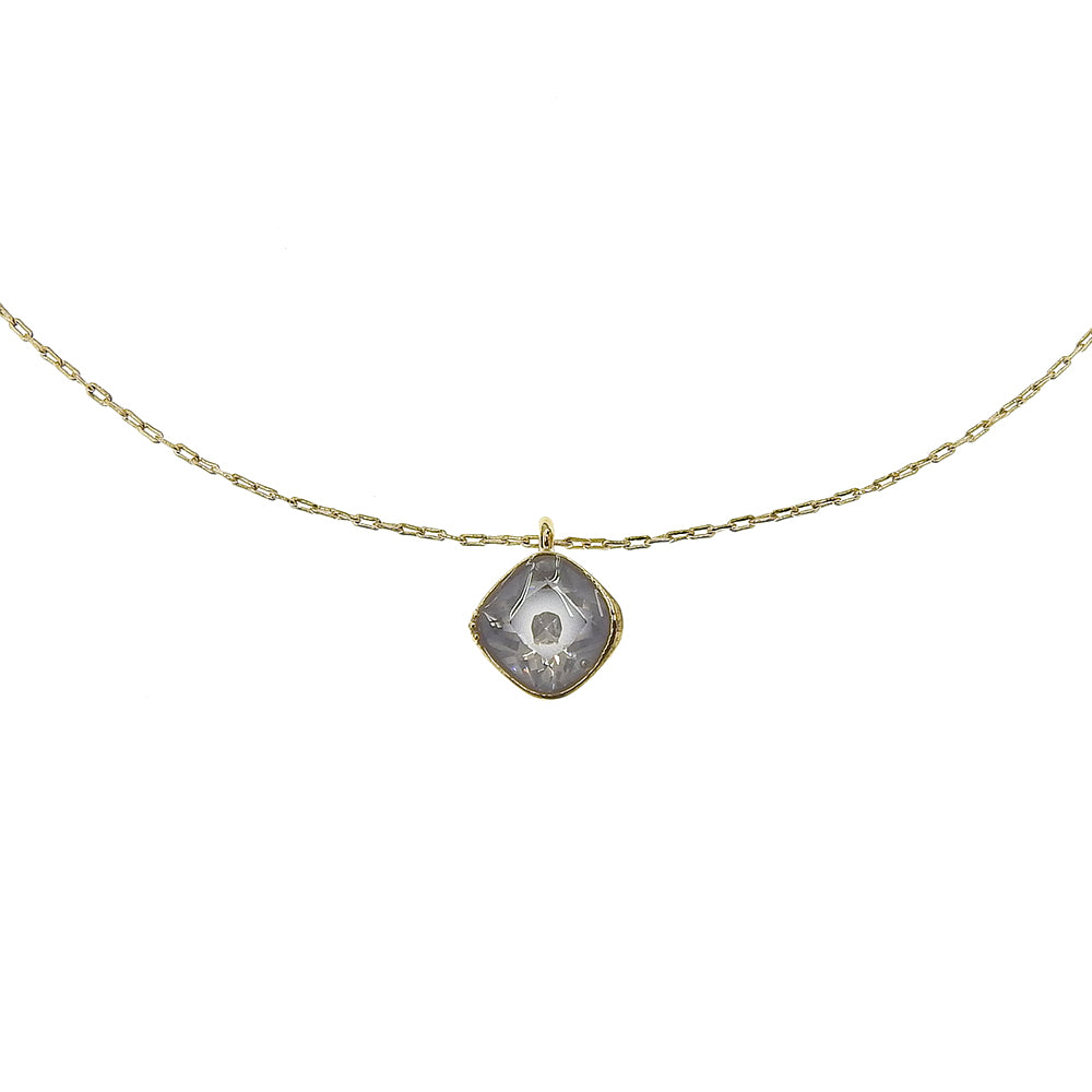 カラーキュービックジルコニア ネックレス