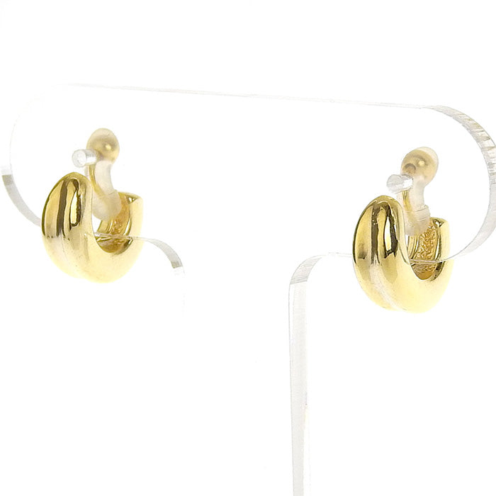 ニュアンスフープ ノンホールピアス