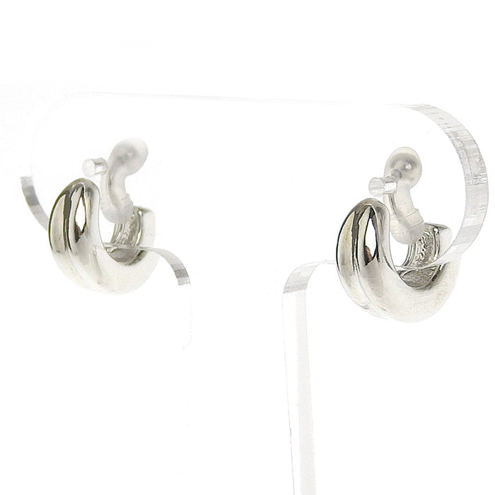 ニュアンスフープ ノンホールピアス