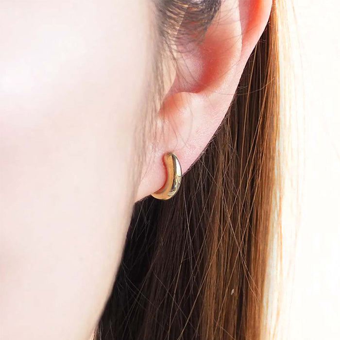 フープ ノンホールピアス