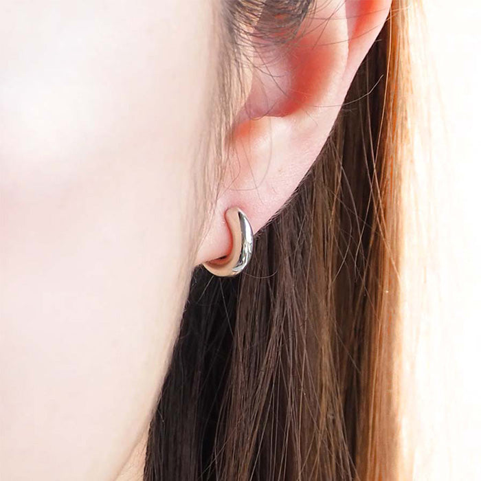 フープ ノンホールピアス