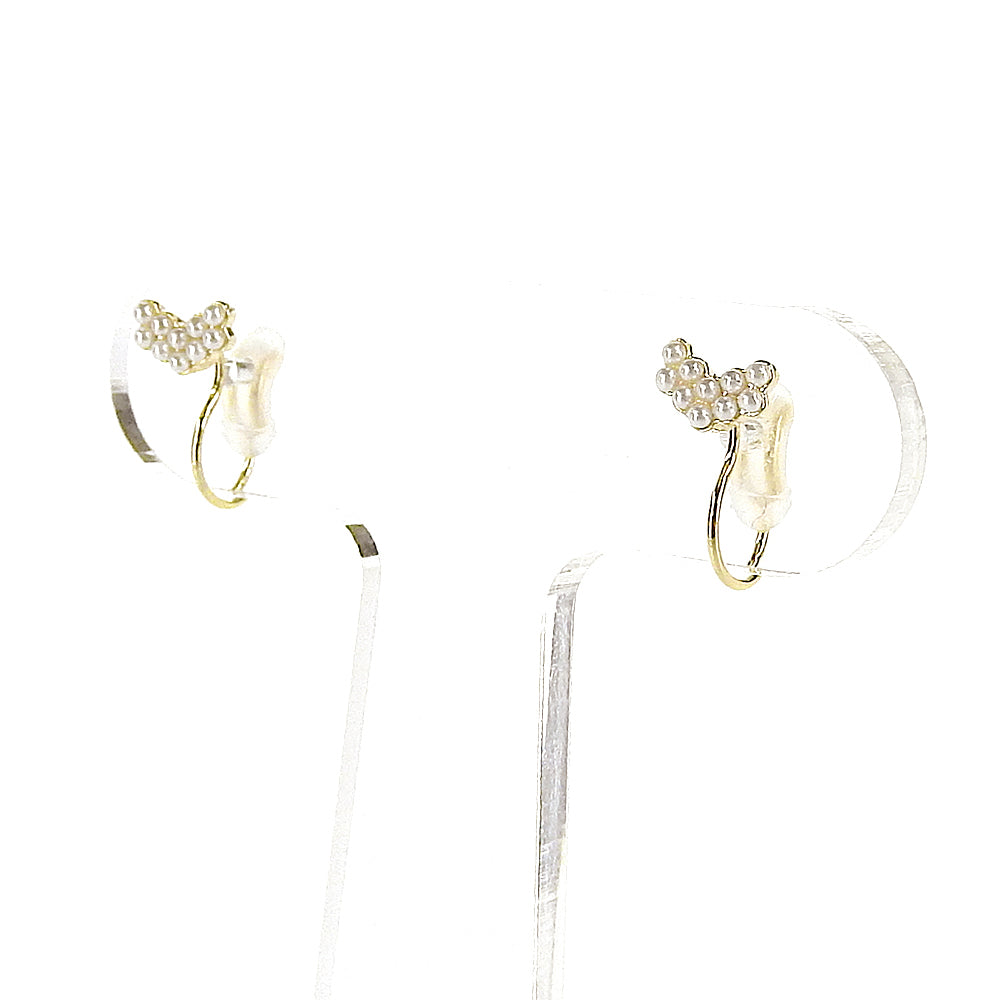 パールノンホールピアス