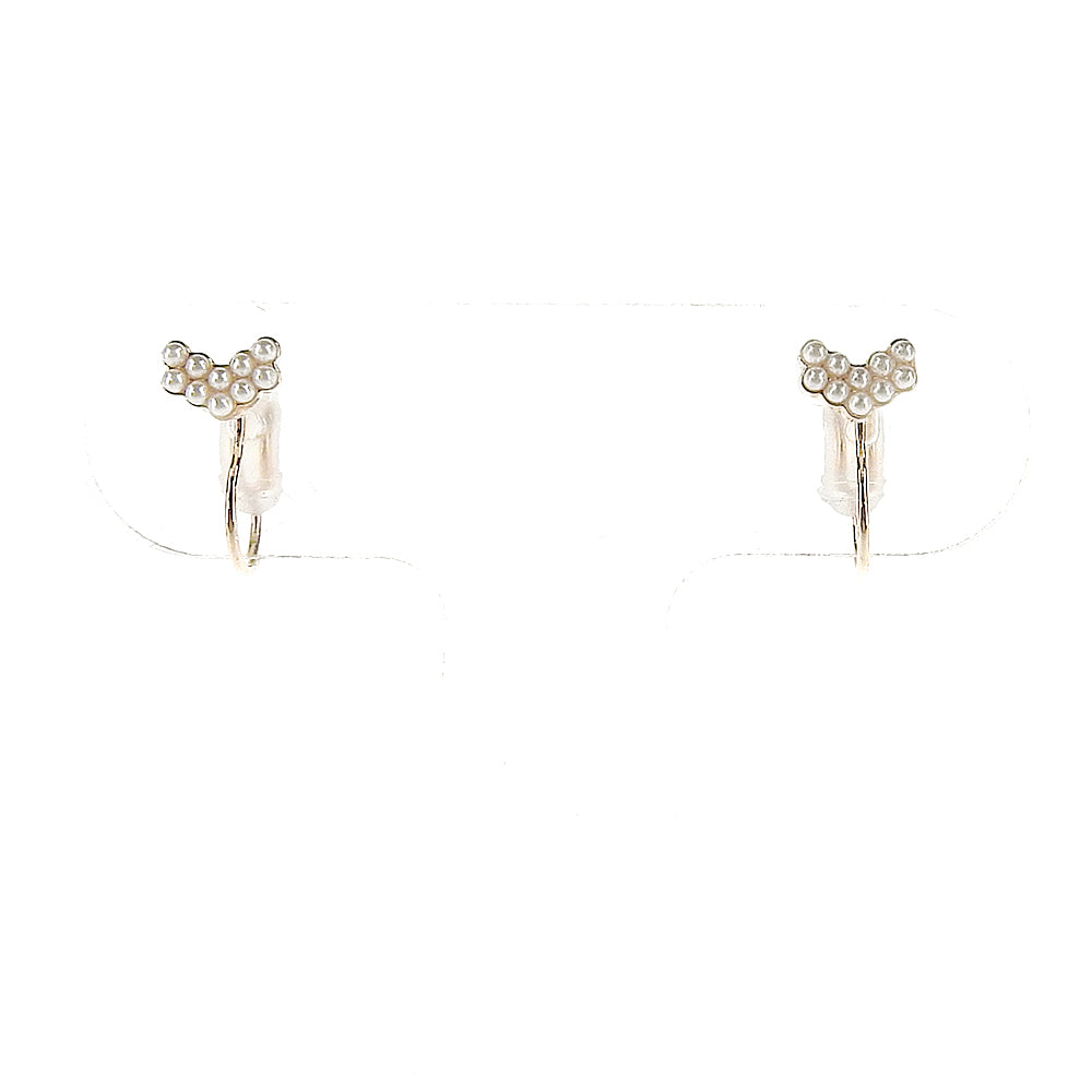 パールノンホールピアス