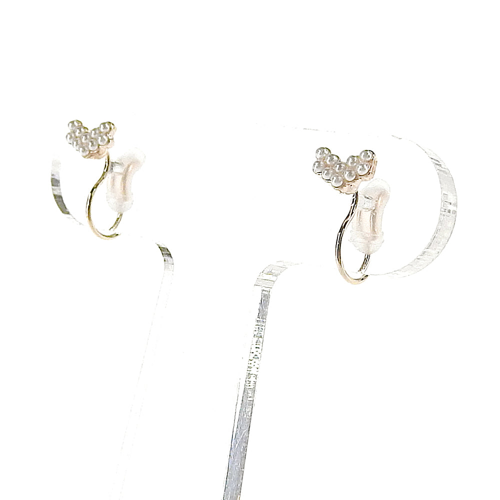 パールノンホールピアス