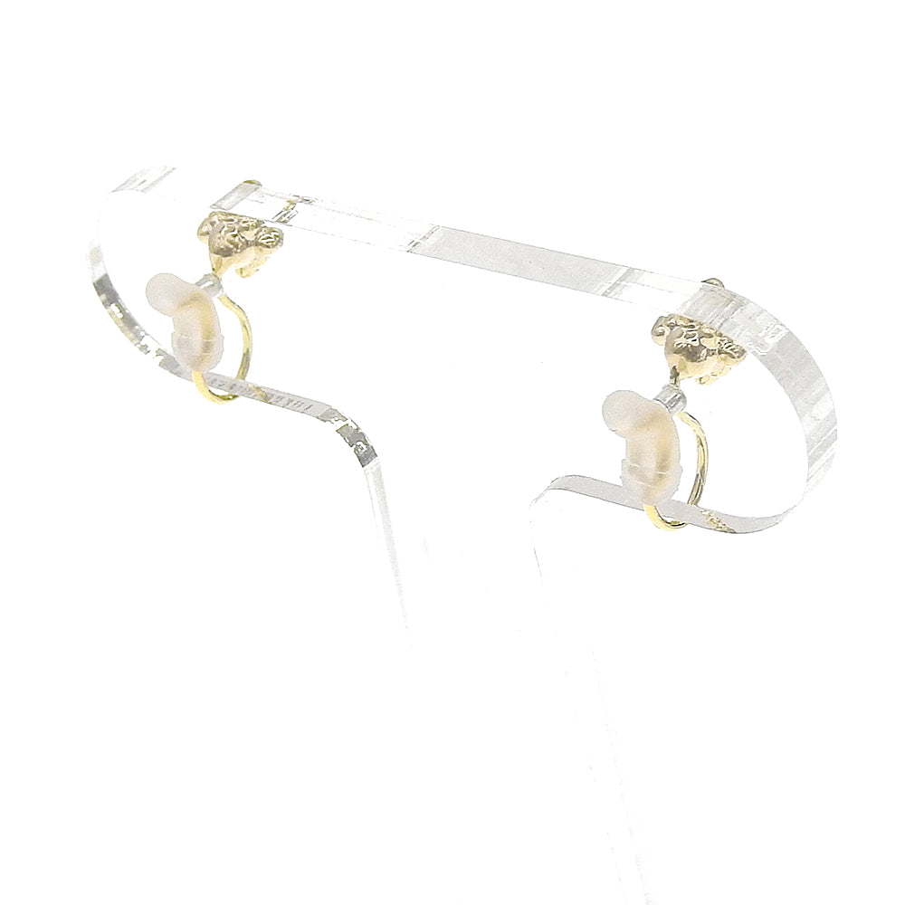 パール スクエア ノンホールピアス