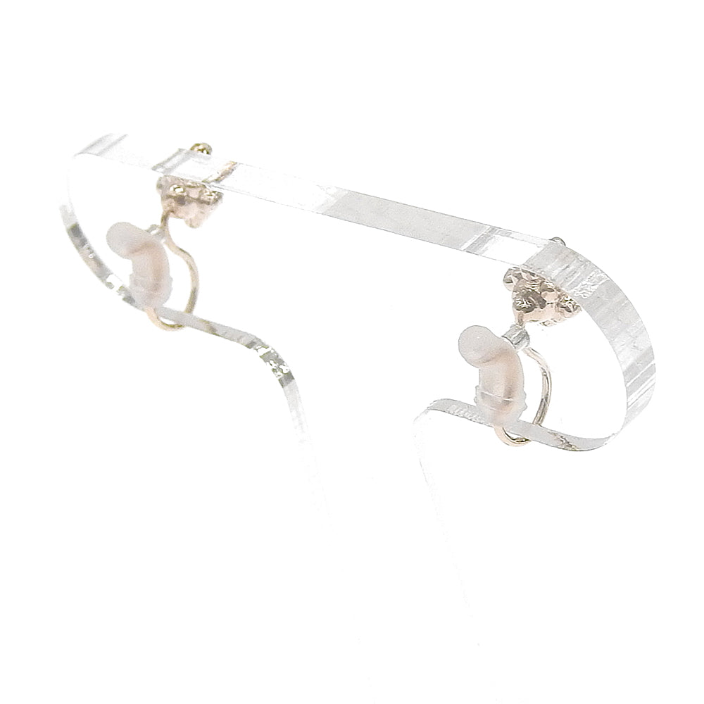 パール スクエア ノンホールピアス