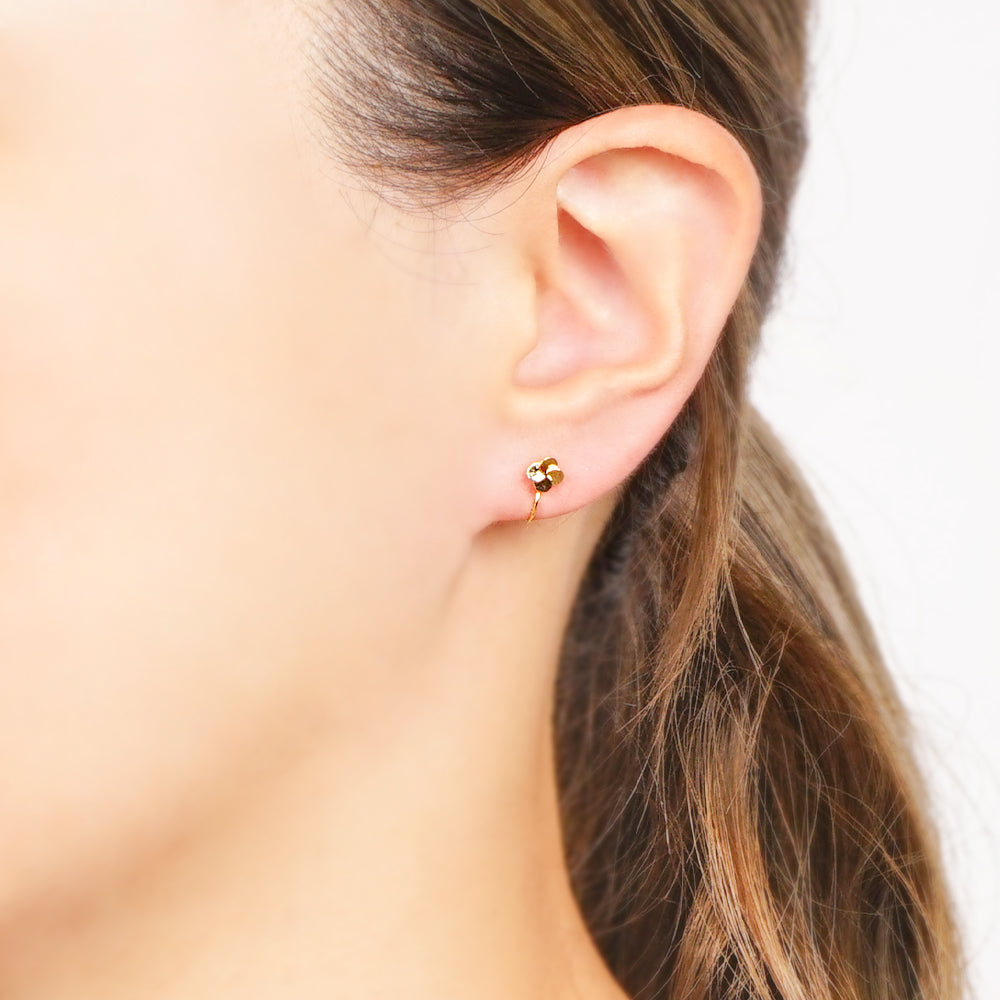 プチフラワー ノンホールピアス