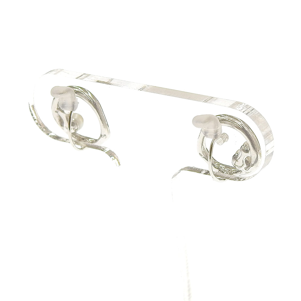 パール×メタル サークル ノンホールピアス