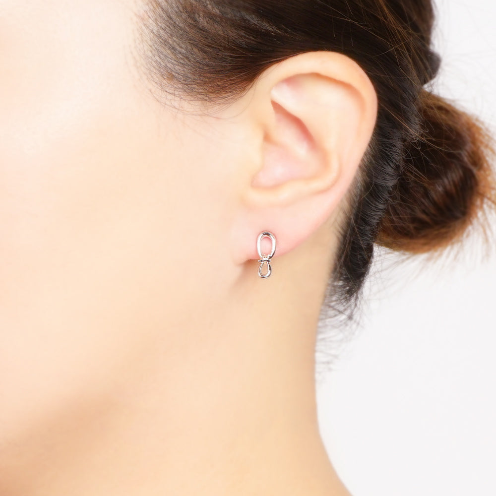 【NEW】メタルシリーズ オーバル ノンホールピアス