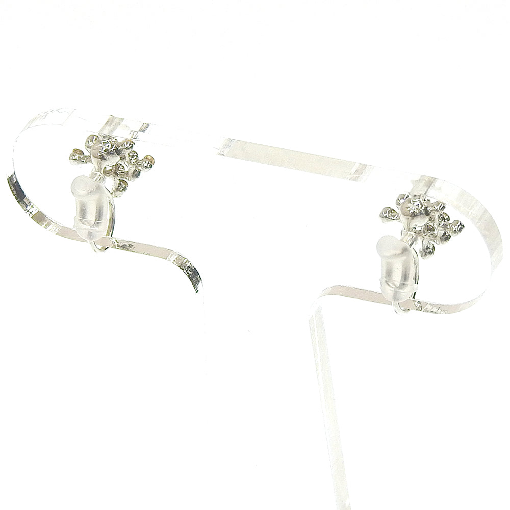 【NEW】ビジューシリーズ スクエア ノンホールピアス