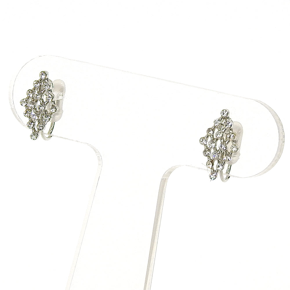 【NEW】ビジューシリーズ ダイヤ ノンホールピアス