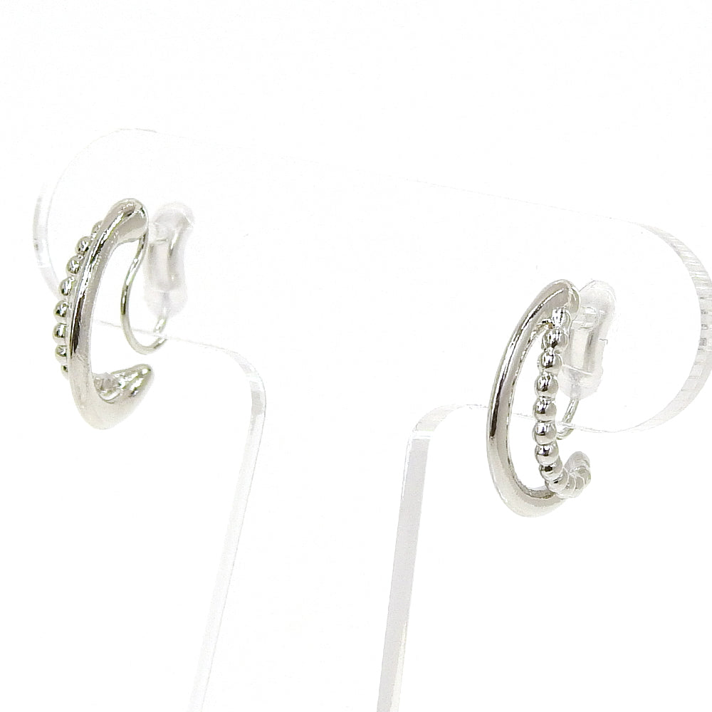 【NEW】【 金属アレルギー対応 】 ベーシックフープシリーズ ノンホールピアス
