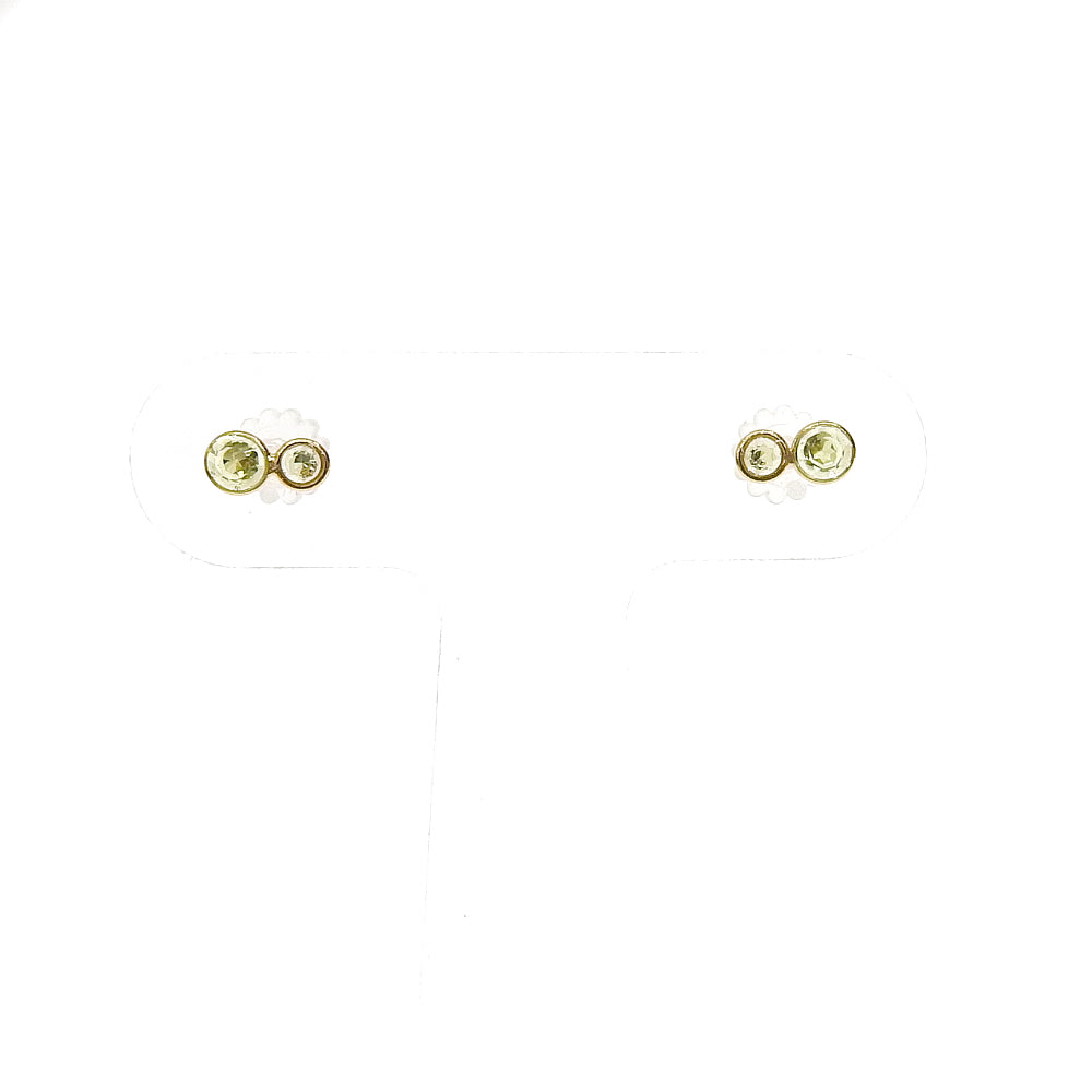 Natural stone 天然石×天然石 ブラスピアス