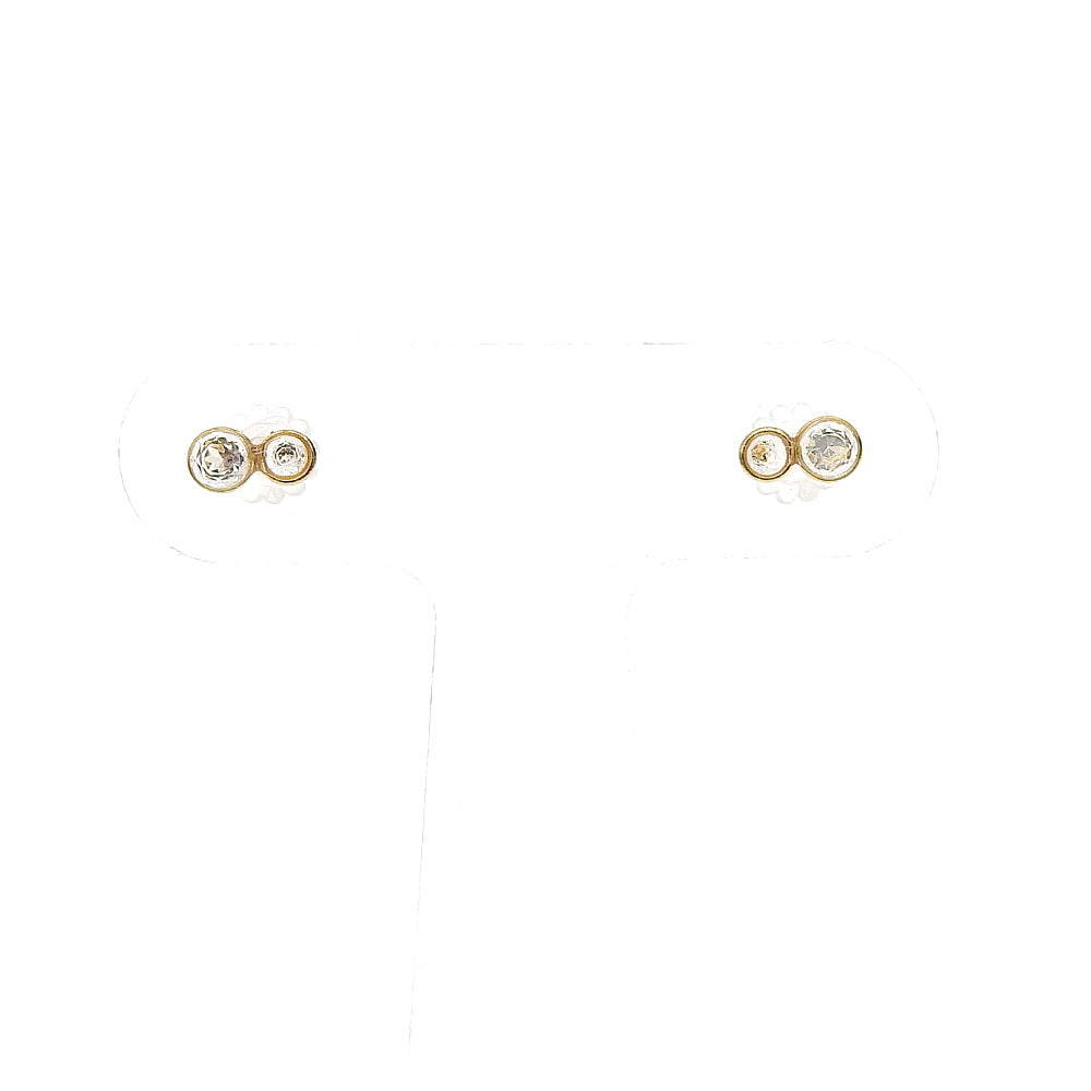 Natural stone 天然石×天然石 ブラスピアス
