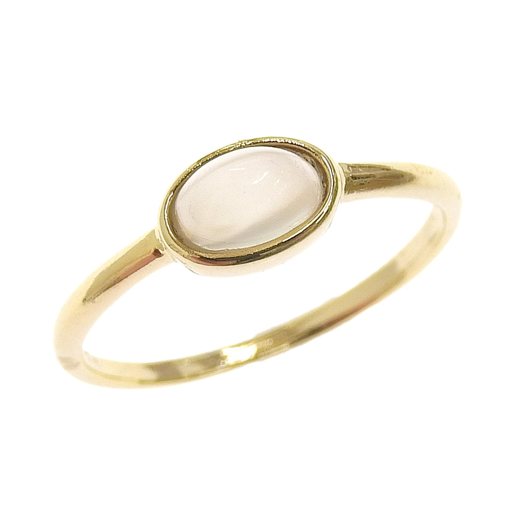 Natural stone オーバル ブラスリング 11号