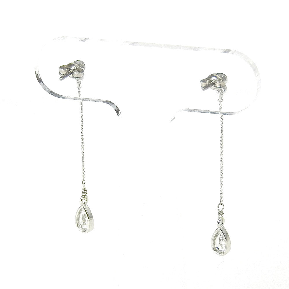 【SALE】ティアドロップピアス シルバー P-459RH