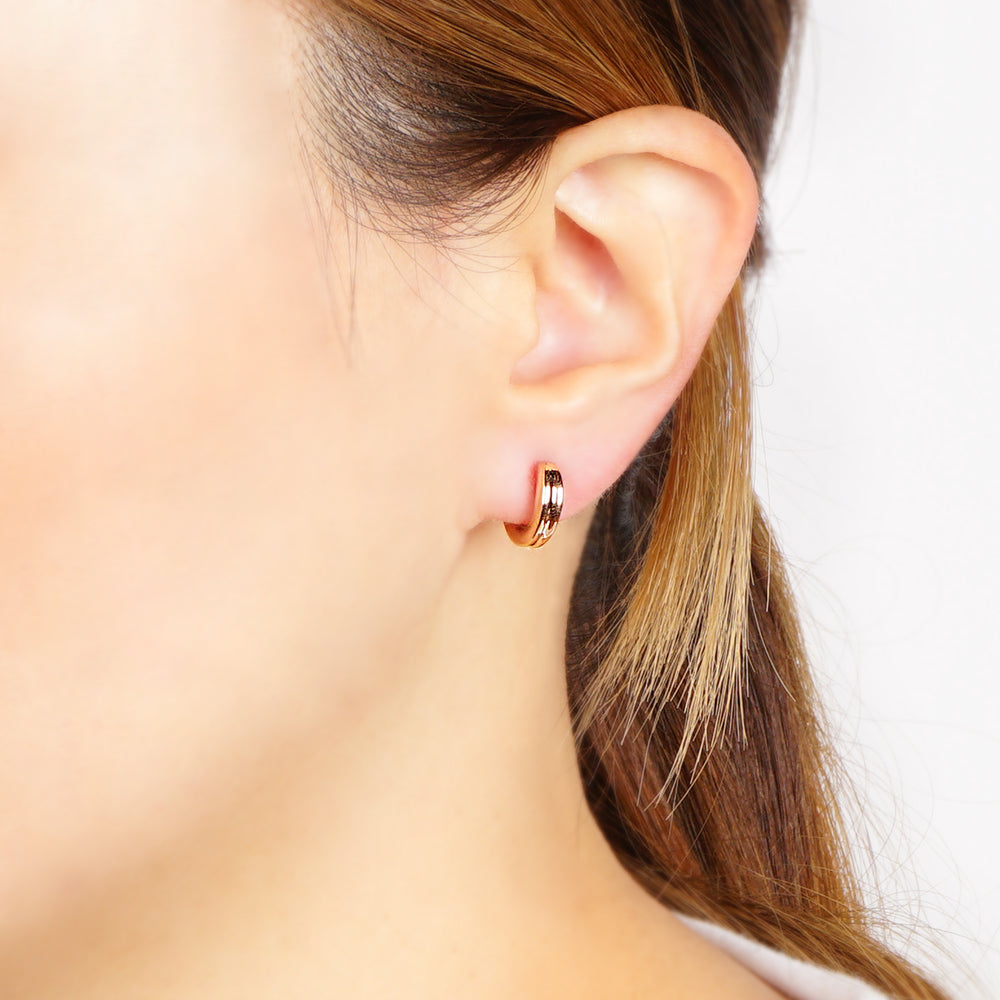 ステンレス ハーフフープ ノンホールピアス