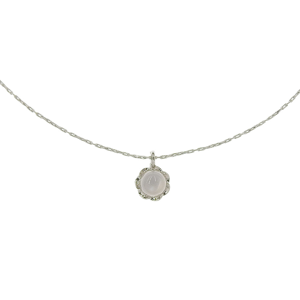 ターコイズ プチパール ネックレス 涼しげ シンプル 金属アレルギー対応 日本製 itam