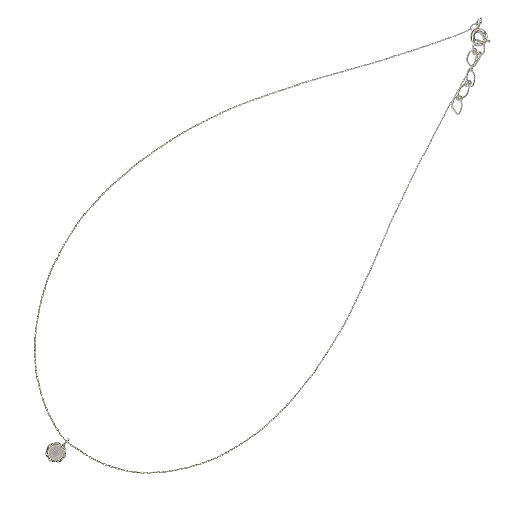 ターコイズ プチパール ネックレス 涼しげ シンプル 金属アレルギー対応 日本製 itam