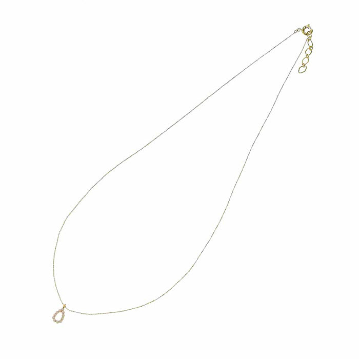 ティアドロップ パールネックレス