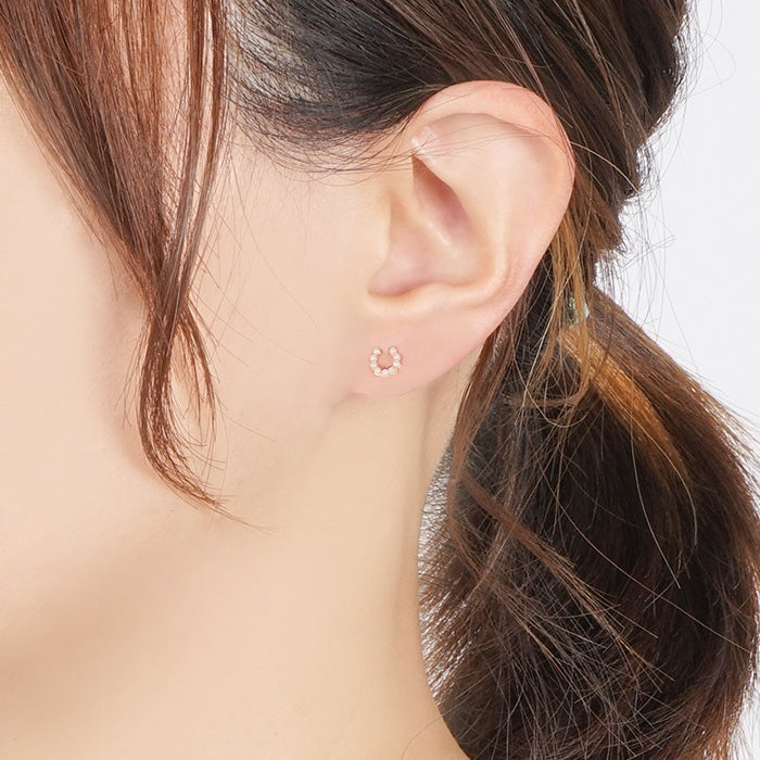 ホースシュー パールピアス