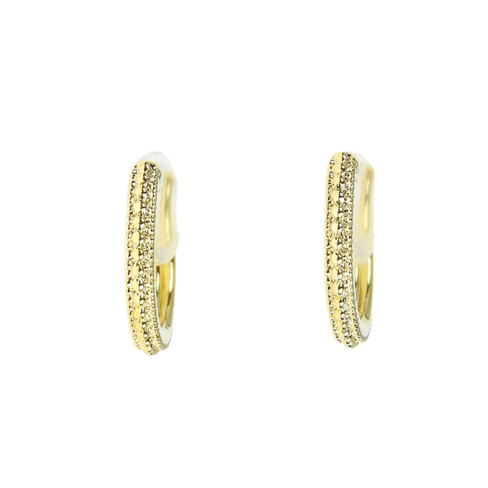 【itam人気商品】フープノンホールピアス ゴールド