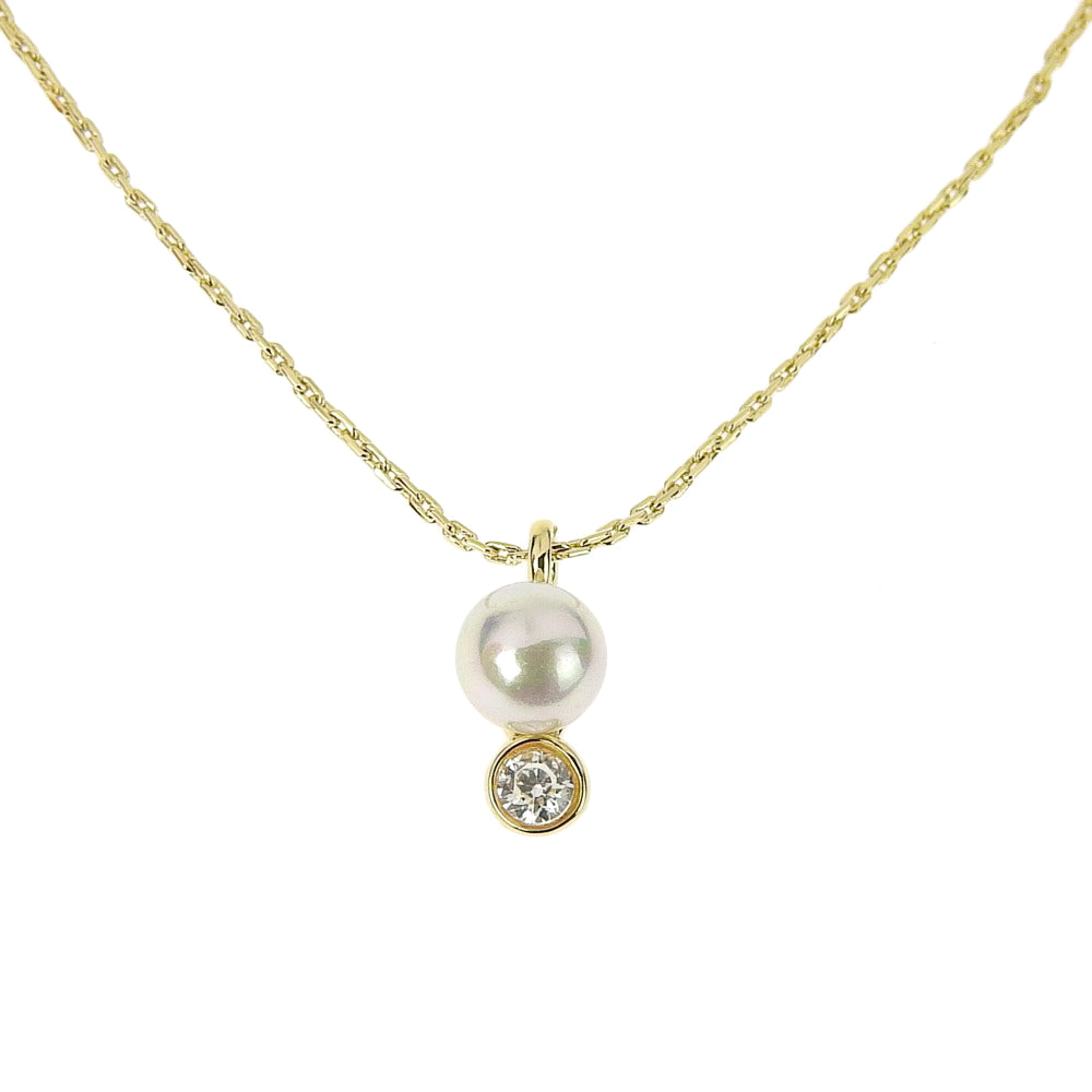 パールキュービックジルコニア ネックレス