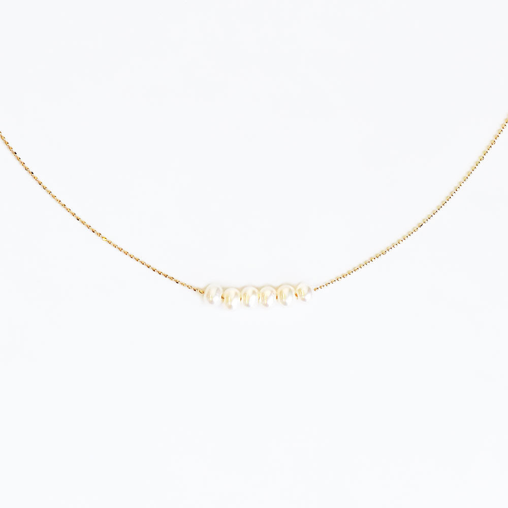 K10 淡水パールネックレス