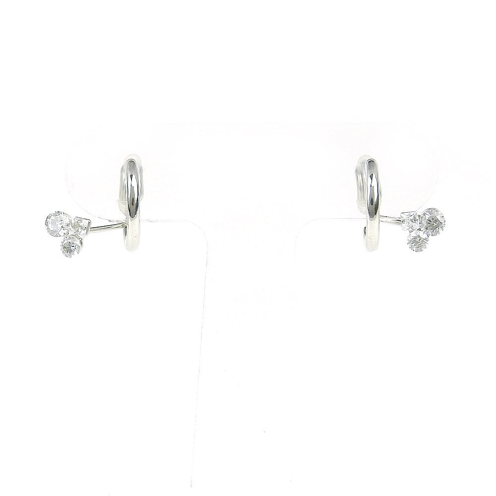 【8/26再入荷】【itam人気商品】バックノンホールピアス シルバー