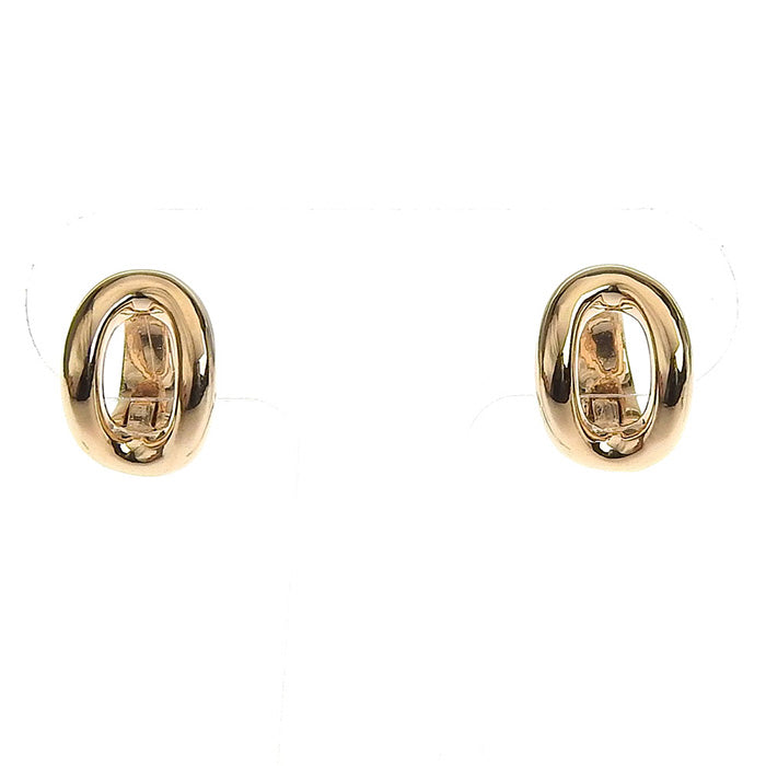 オーバルフォルム ノンホールクリップ ヌードゴールド