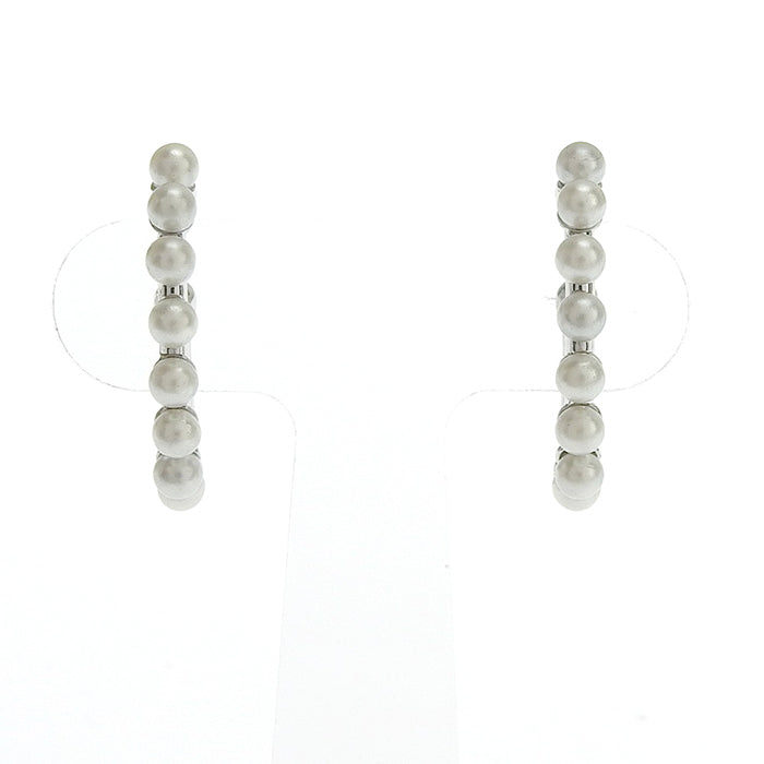 パールフックイヤリング