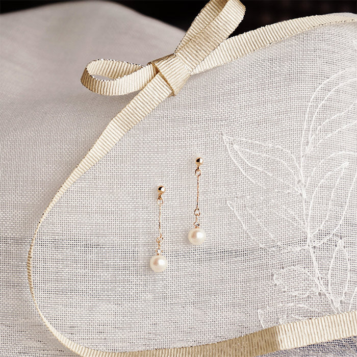 パール セラミックポストピアス