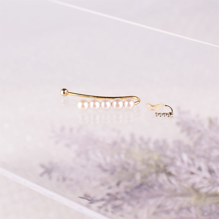 パールイヤーカフ・ストーントラカフセット