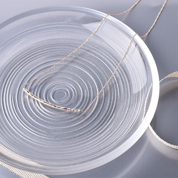 ヌードゴールドストーンネックレス