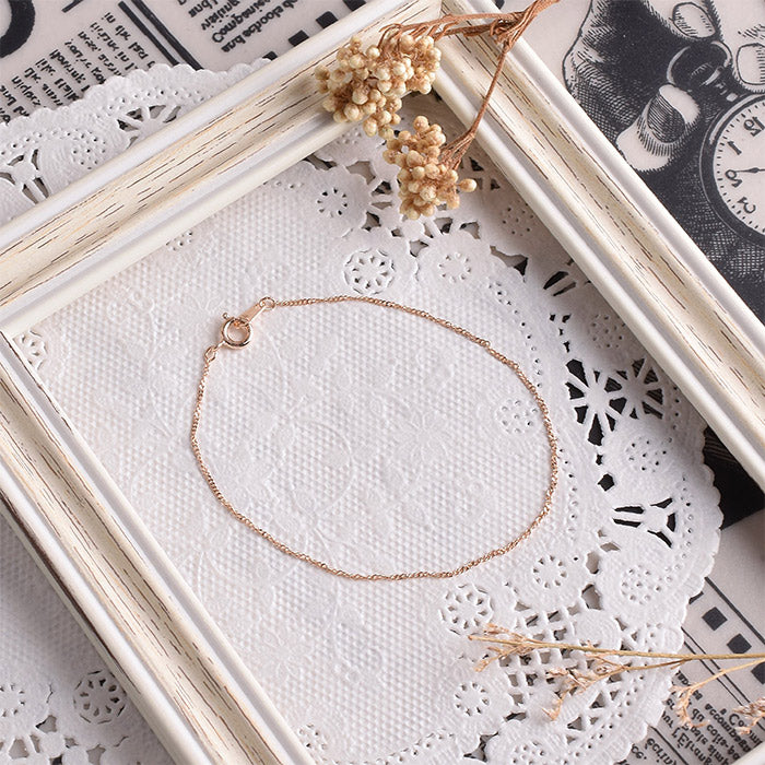 Coverシリーズ スクリューチェーンブレスレット